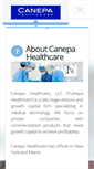 Mobile Screenshot of canepahealthcare.com